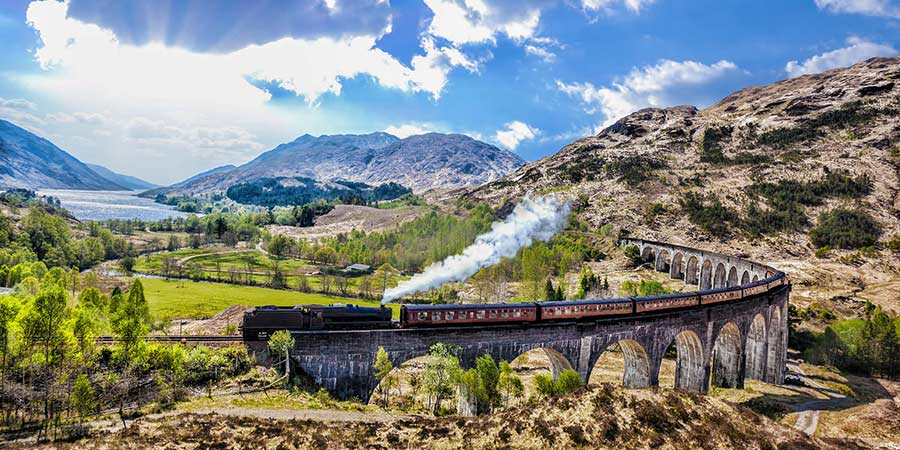 Jacobite Steam train